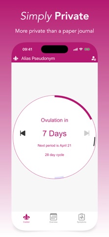 Prime Period: Cycle Tracker Screenshot 1 of 3