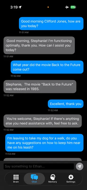 Ethan AI Assistant screenshot 4 of 8
