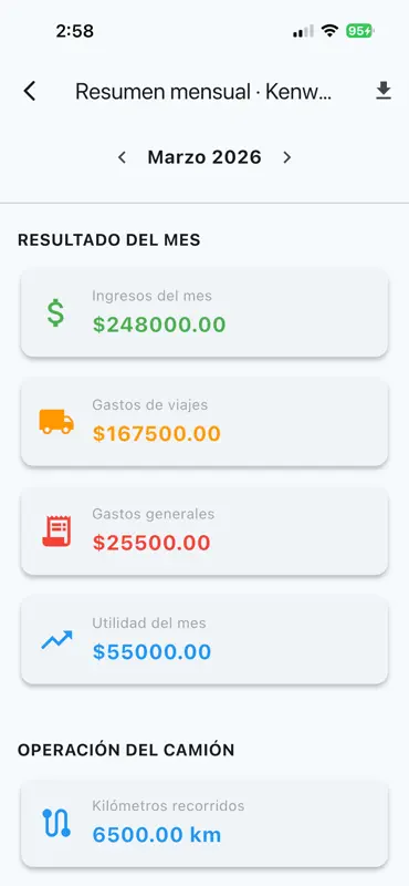 Control Tractocamión screenshot 4 of 9