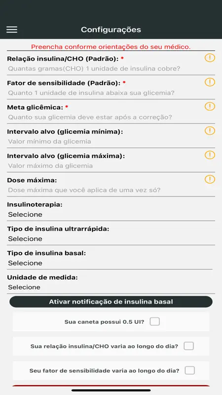 Insulin Calculator screenshot 5 of 8