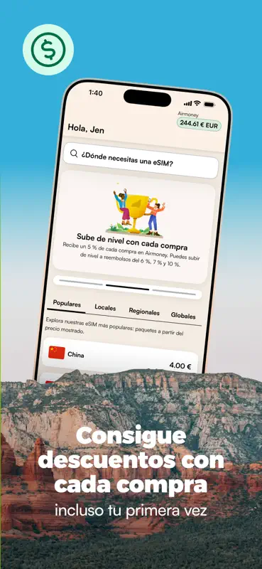 Airalo: eSIM Viajes e Internet screenshot 6 of 6