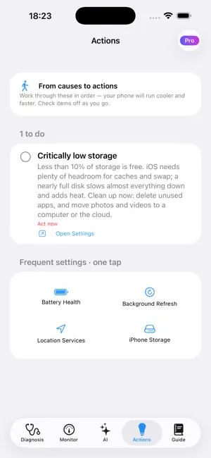 WhyMyPhone: Phone Diagnostics screenshot 4