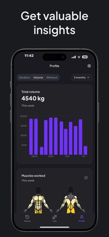 TopSet - Fitness Gym Tracker screenshot