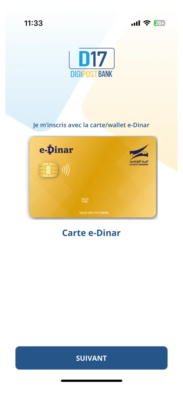 #1. DigiPostBank D17 (iOS) 由: La Poste Tunisienne