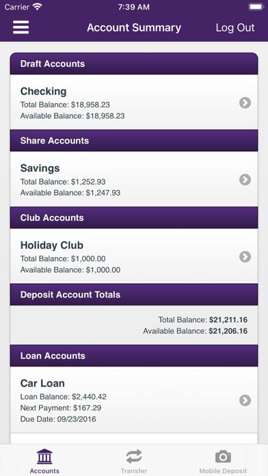 Steel Strong Community FCU Screenshot
