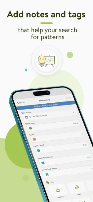 mySugr - Diabetes Tracker Log iPhone screenshot 5