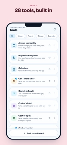 Keep Above: Bills & Budget screenshot