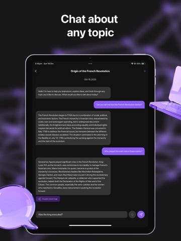 Mindloom - AI Mind Map ipad screenshot 3