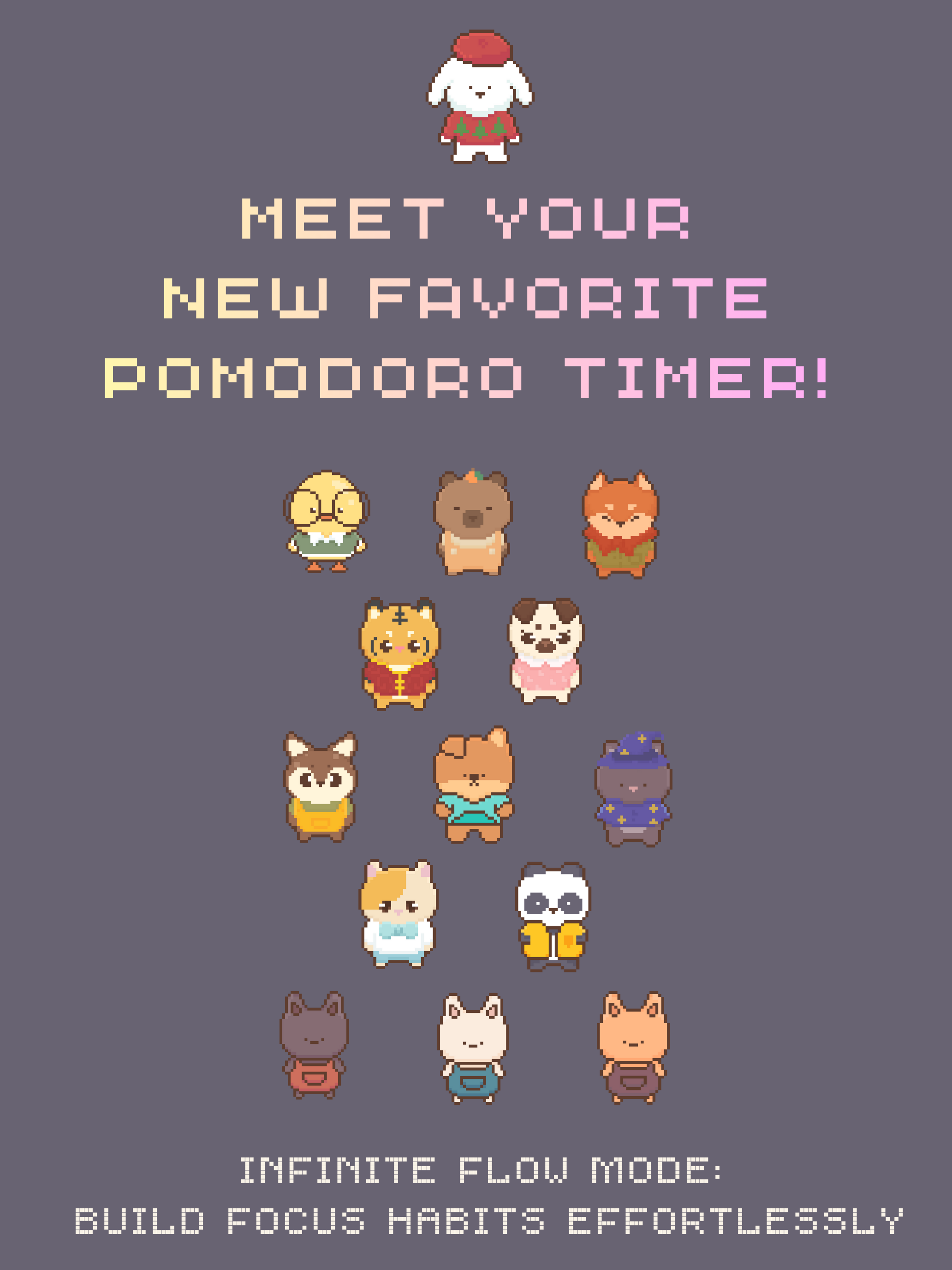 Focus Cafe : Pixel Pomodoro screenshot 9
