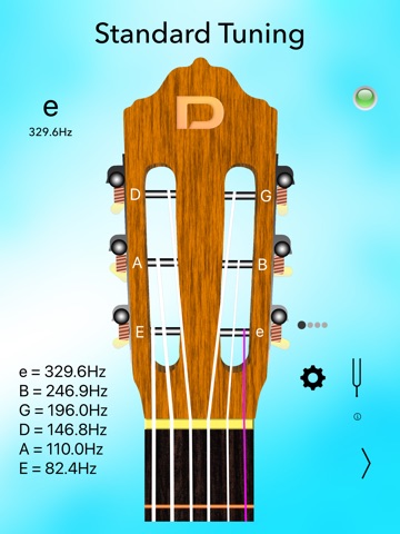 Classical Guitar Tuner Basic ipad screenshot 3