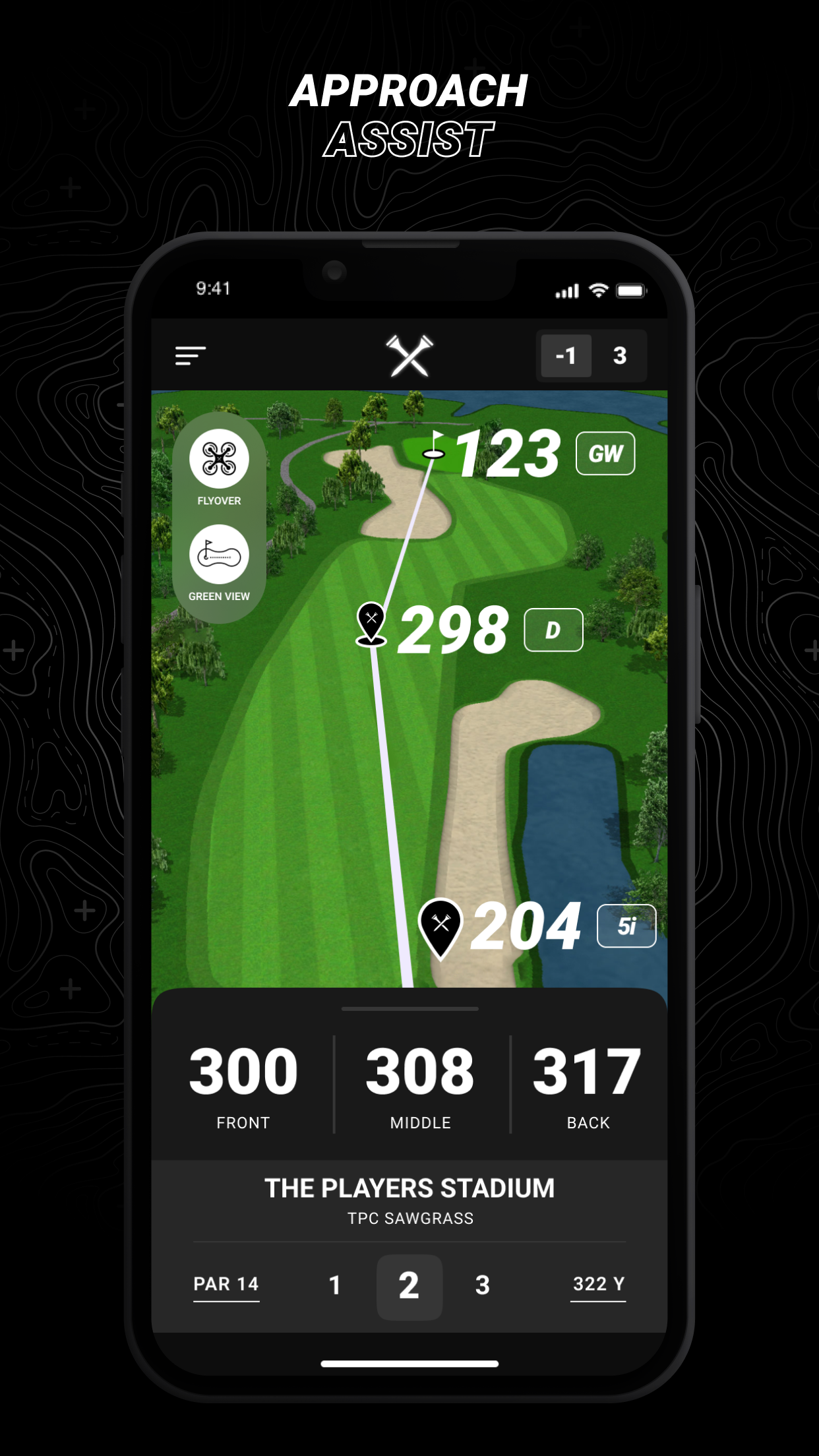 Blue Tees GAME: AI Golf GPS screenshot 2