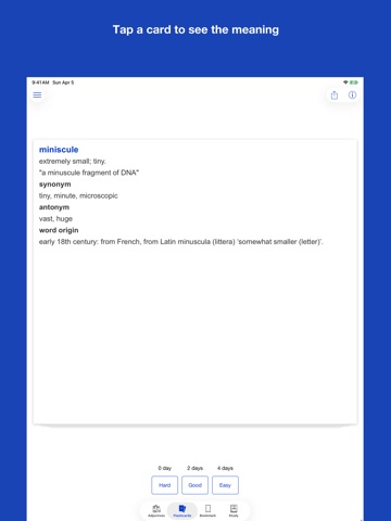 Mastering English Adjectives iPad screenshot