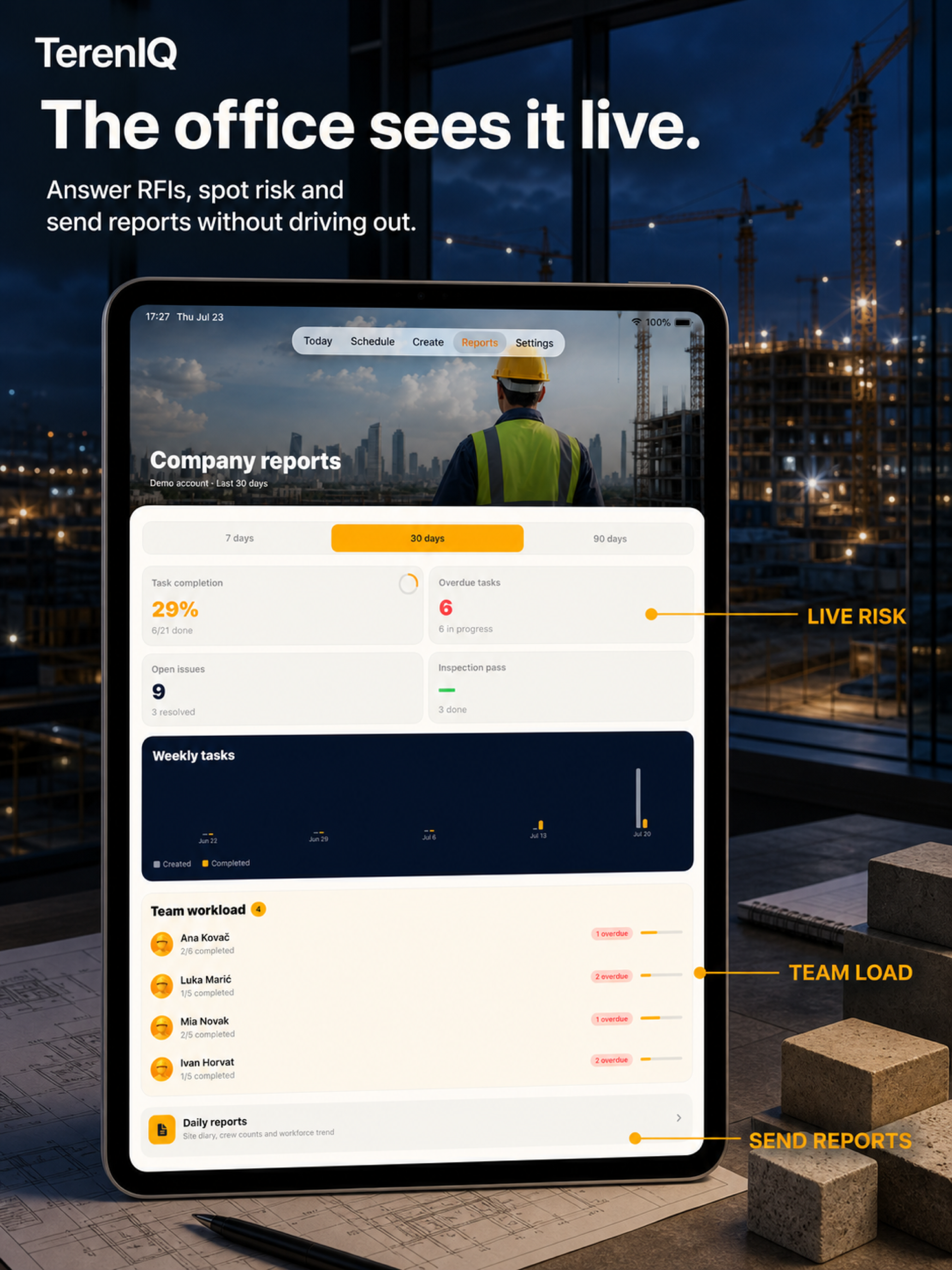 TerenIQ: Construction Manager screenshot 9