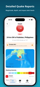 Earthquakes: Tracker & Alerts screenshot