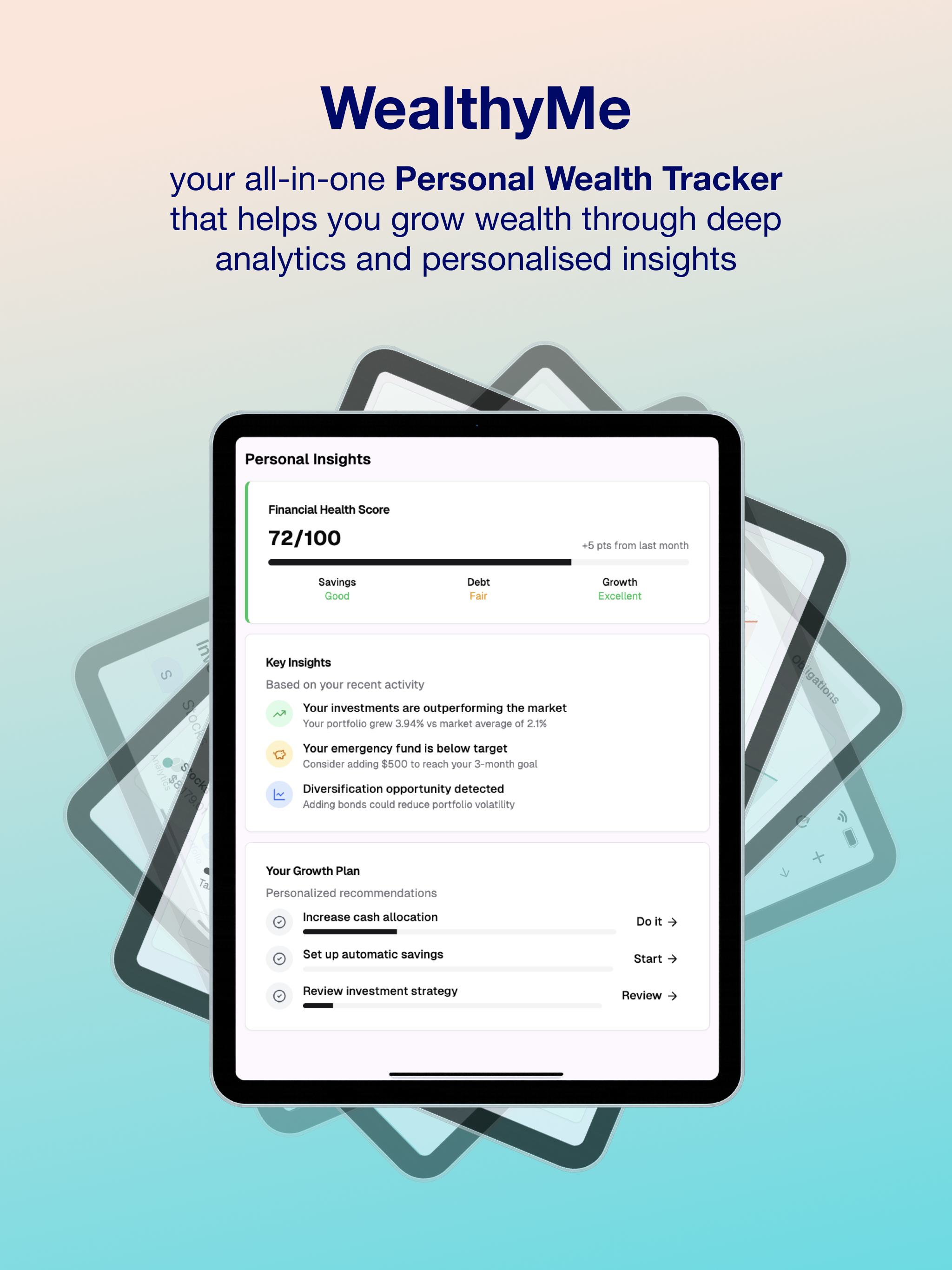 WealthyMe: Wealth Management screenshot 10