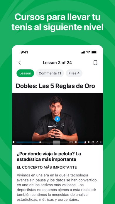 SapienX Tenis iPhone screenshot 5 - Social Networking app