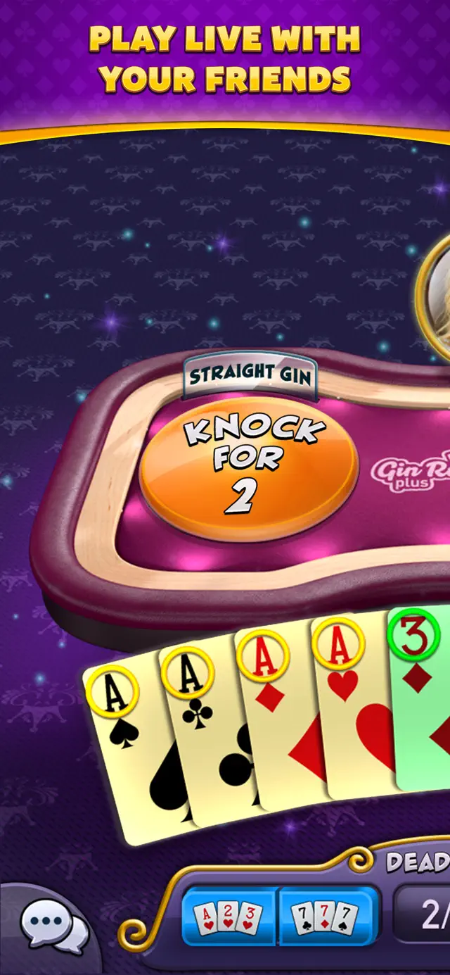 Gin Rummy Plus - Fun Card Game screenshot 3