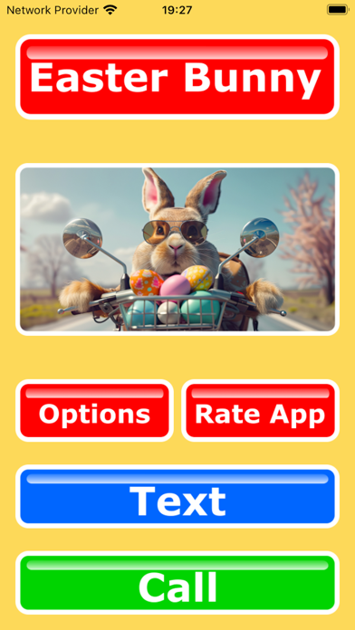 Easter Bunny Call & Text Screenshot