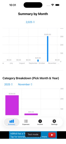 ExpensesManager screenshot
