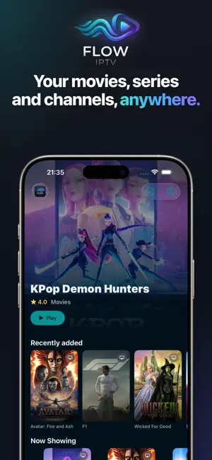 Flow IPTV : Cast to TV screenshot 1