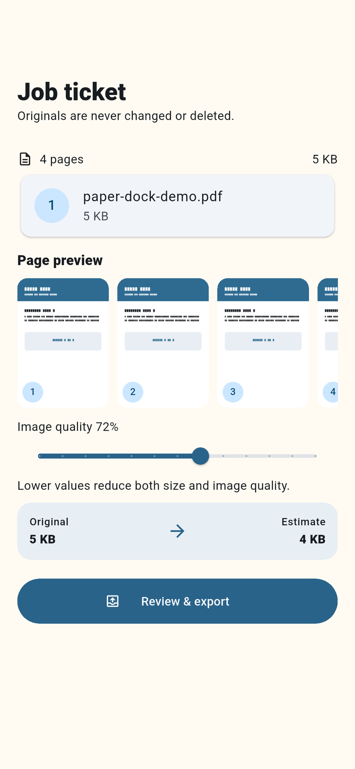 Paper Dock: Offline PDF screenshot 4