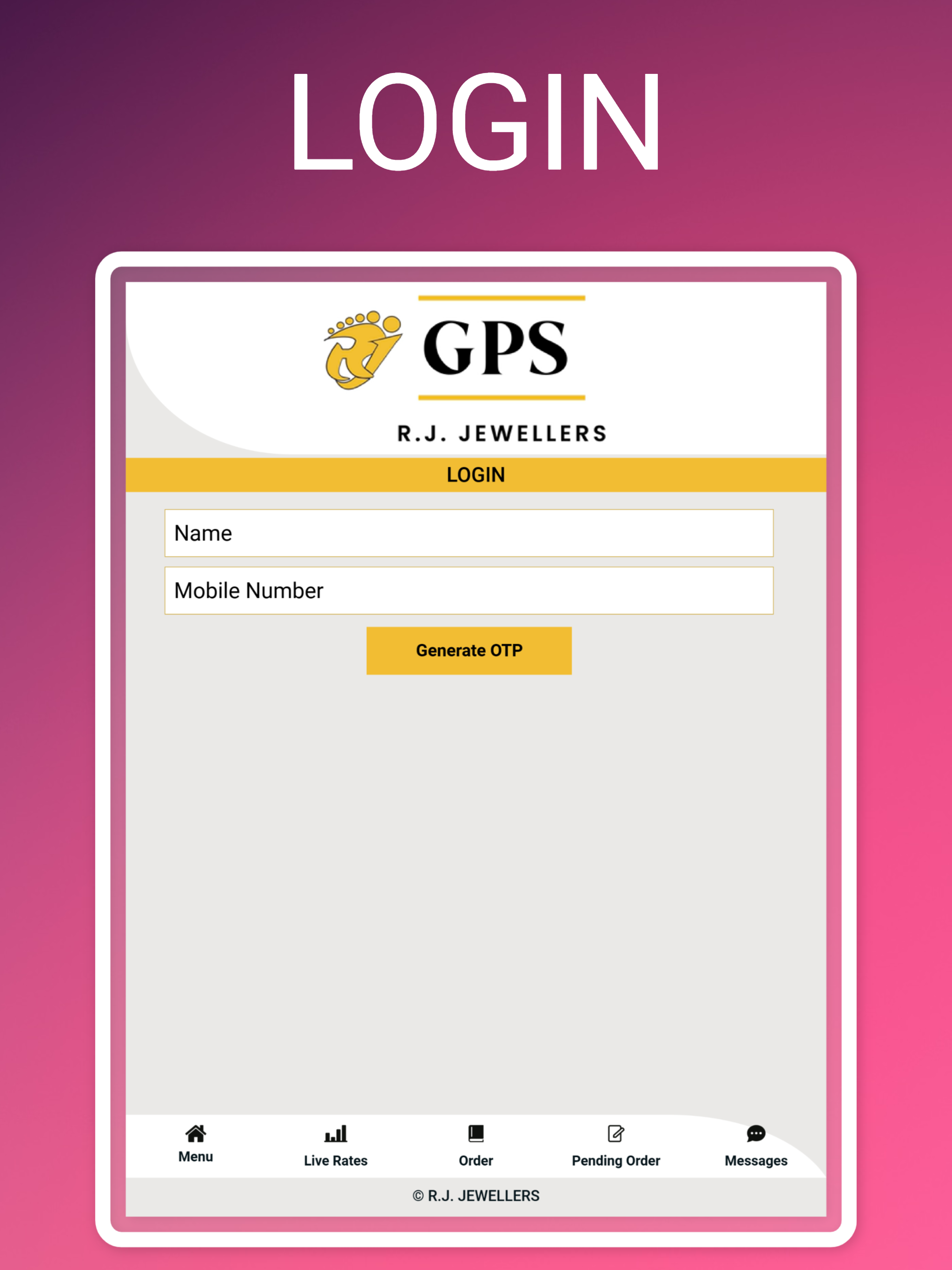 GPS - R J Jewellers