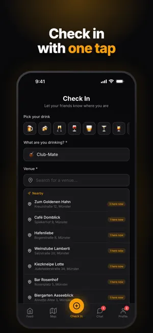 HopUp: Nightlife & Friend Map screenshot 3