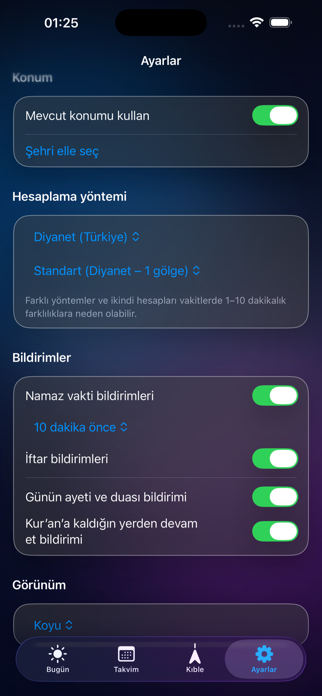NamazAthanQibla Screenshot 7 of 10