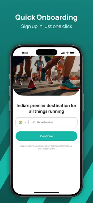 India Running iPhone screenshot 2