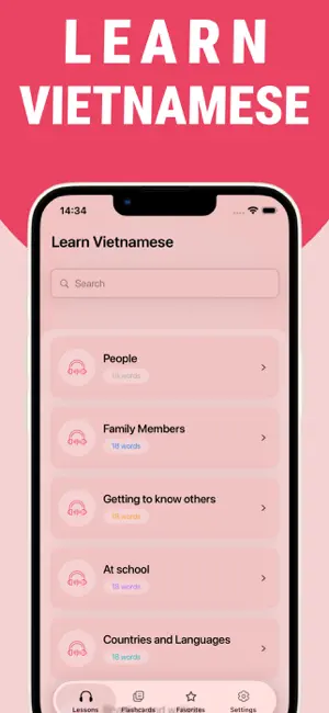 Learn Vietnamese - Lentil screenshot 1