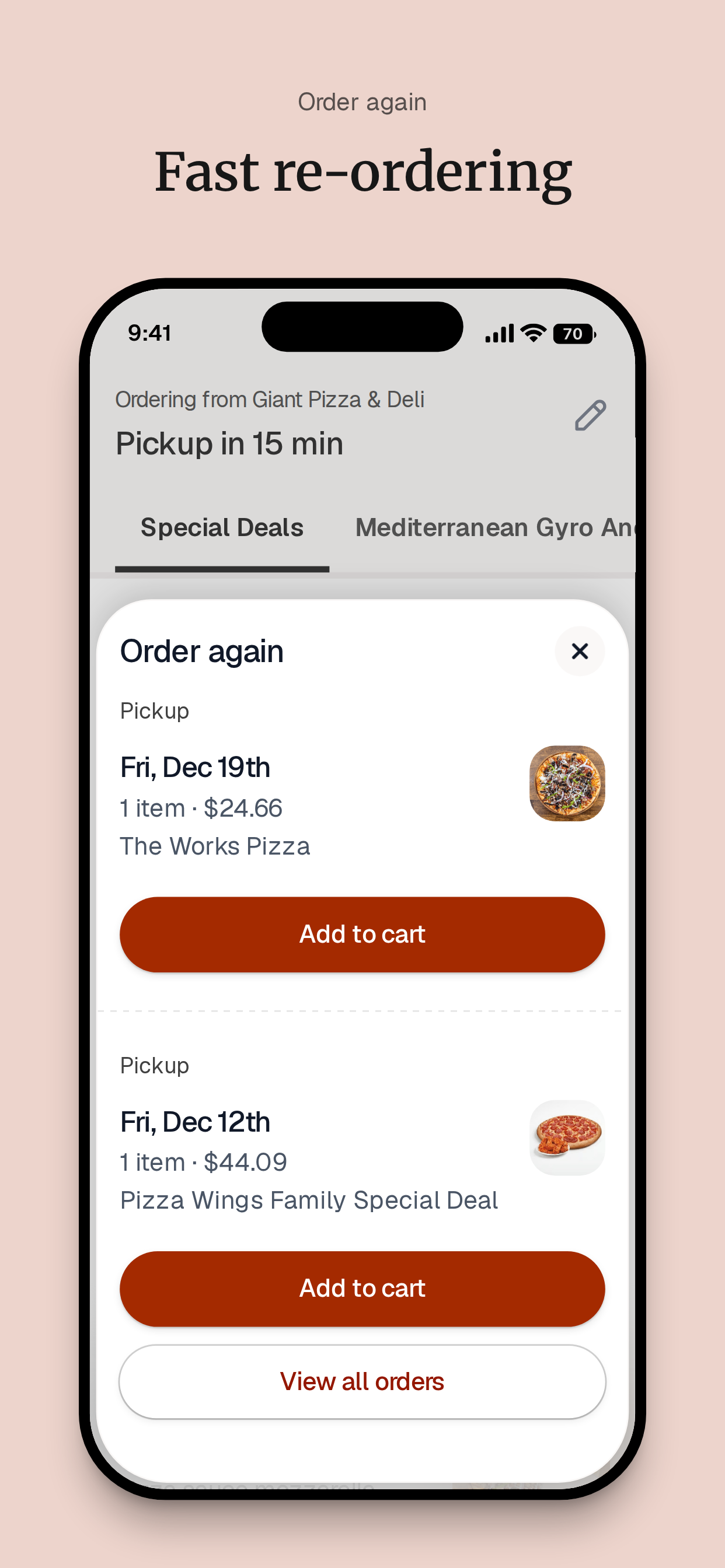 Giant Pizza & Deli screenshot 4