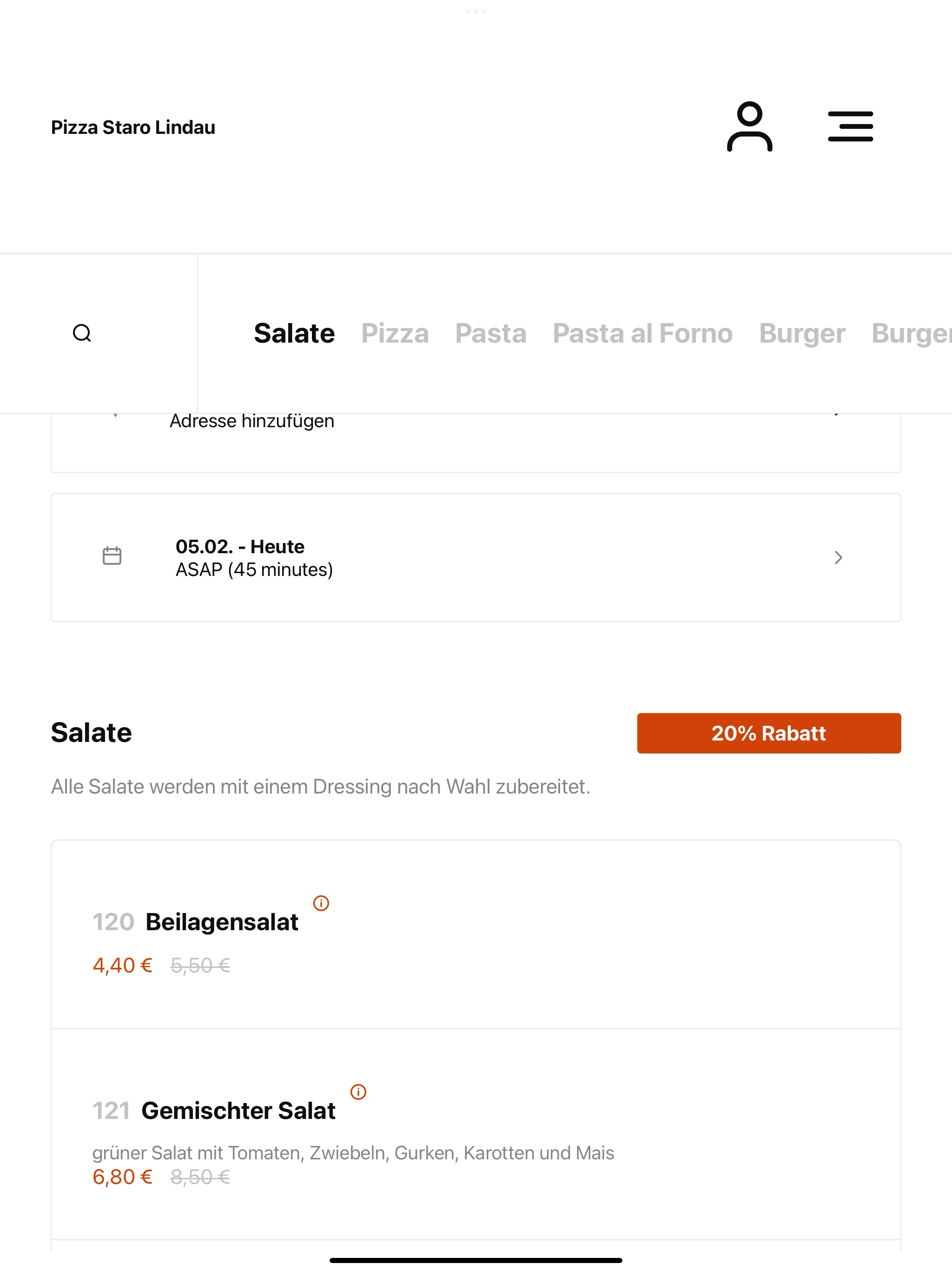 Pizza Staro Lindau