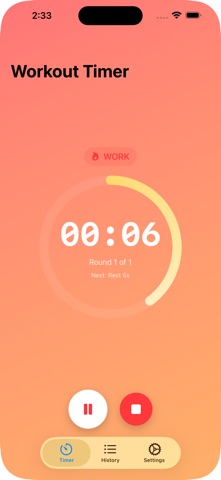 FitIntervals: HIIT Timer Screenshot 2 of 5