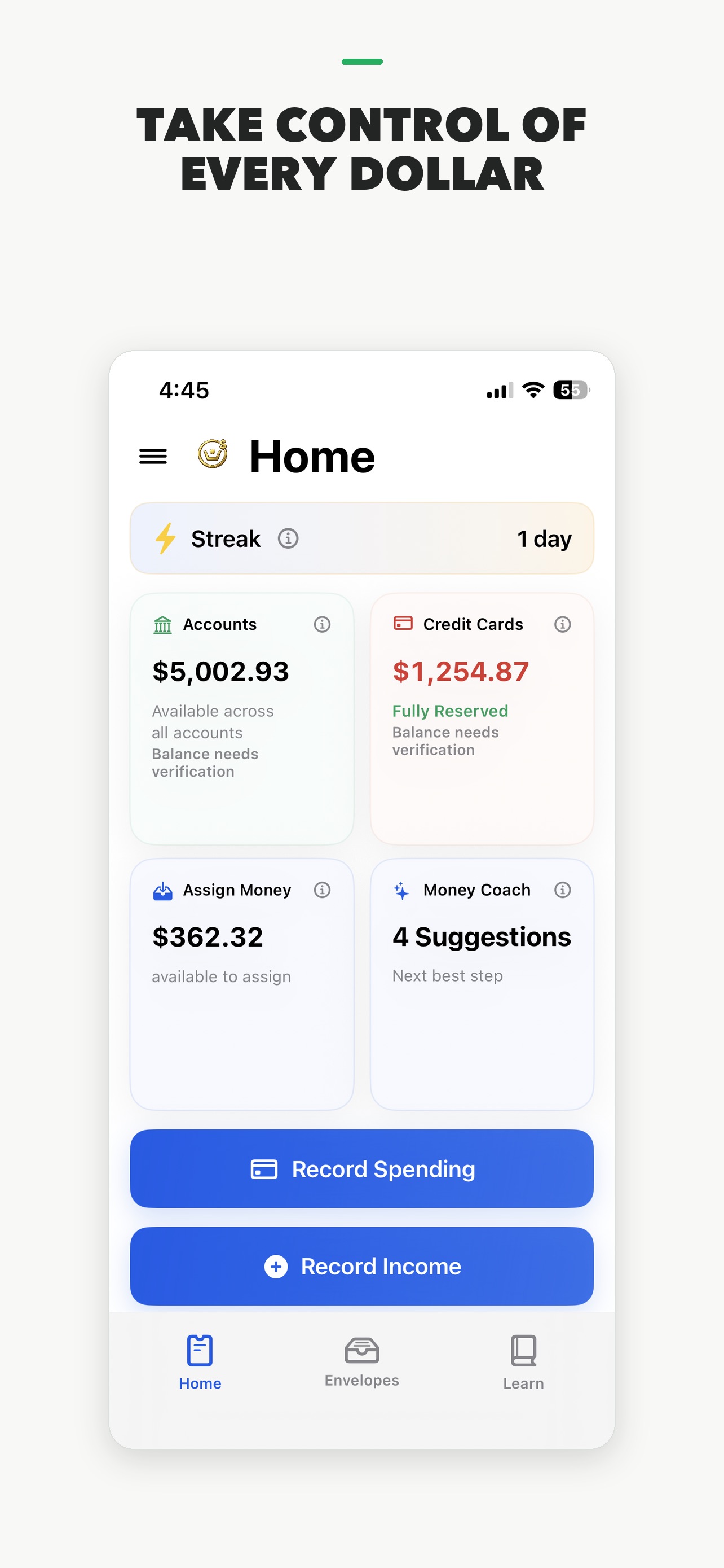 Screenshot 1 of MyStreaksMoney