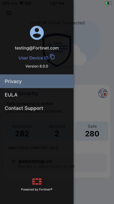 FortiEDR screenshot 6