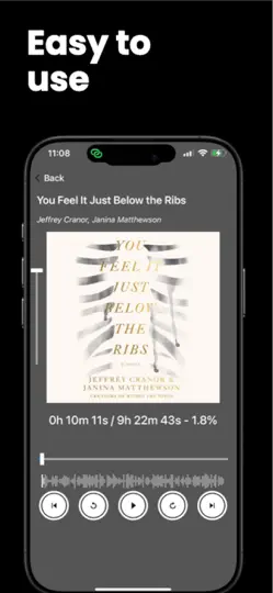 Скриншот Tiny Audiobook Player на iPhone 3