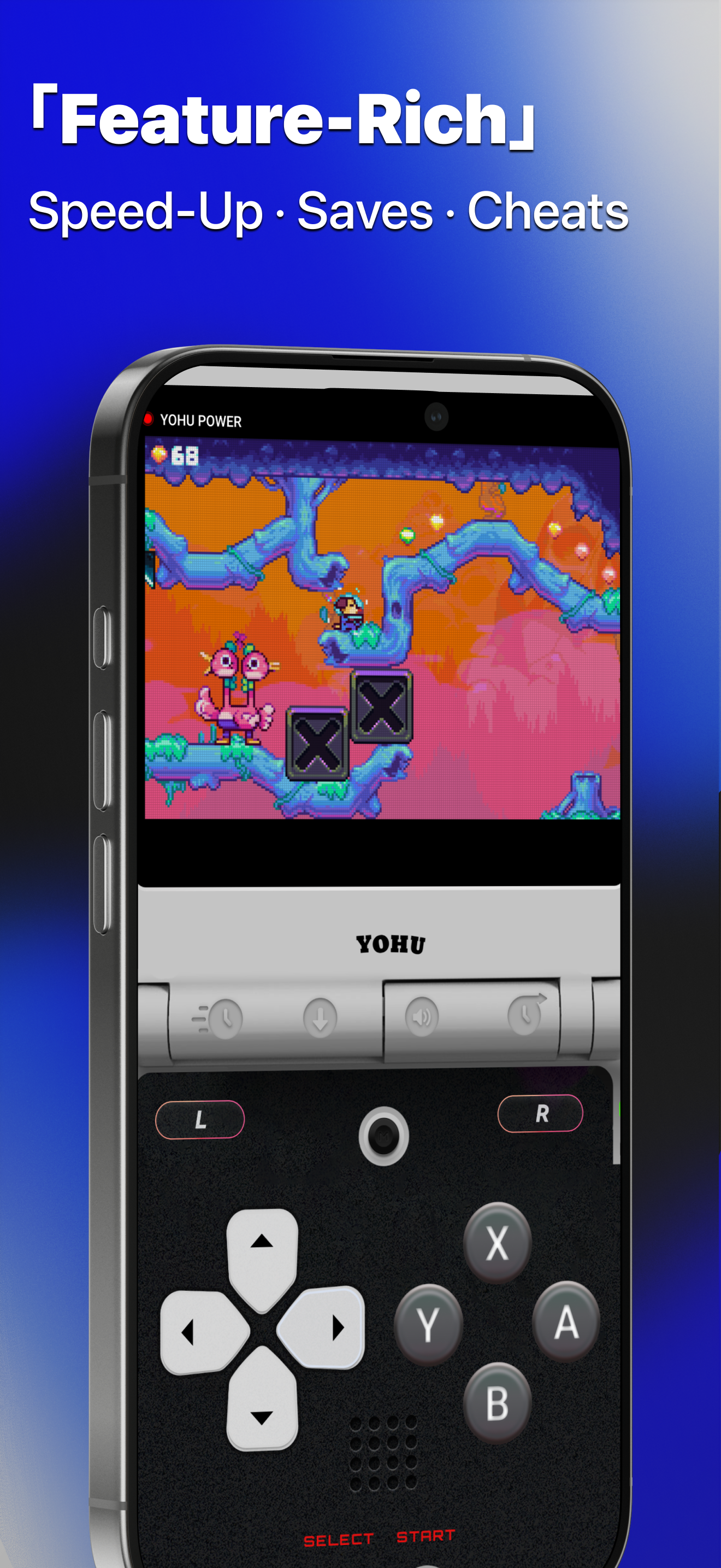 YOHU - Retro Game Emulator PSP screenshot 2