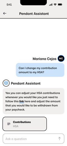Pendant: Benefits Guide Screenshot 4 of 4