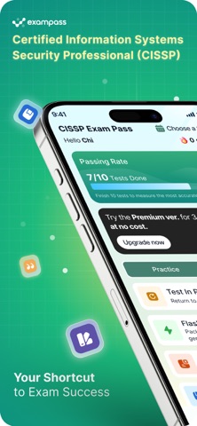 CISSP Exam Pass Screenshot 1 of 7
