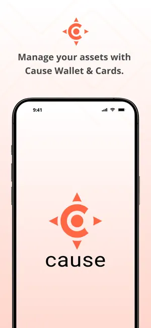 Cause Wallet screenshot 1