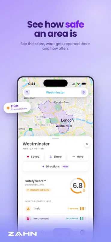 ZAHN - Safer Travel screenshot 1 of 10