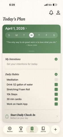 Hashi Journal iPhone screenshot
