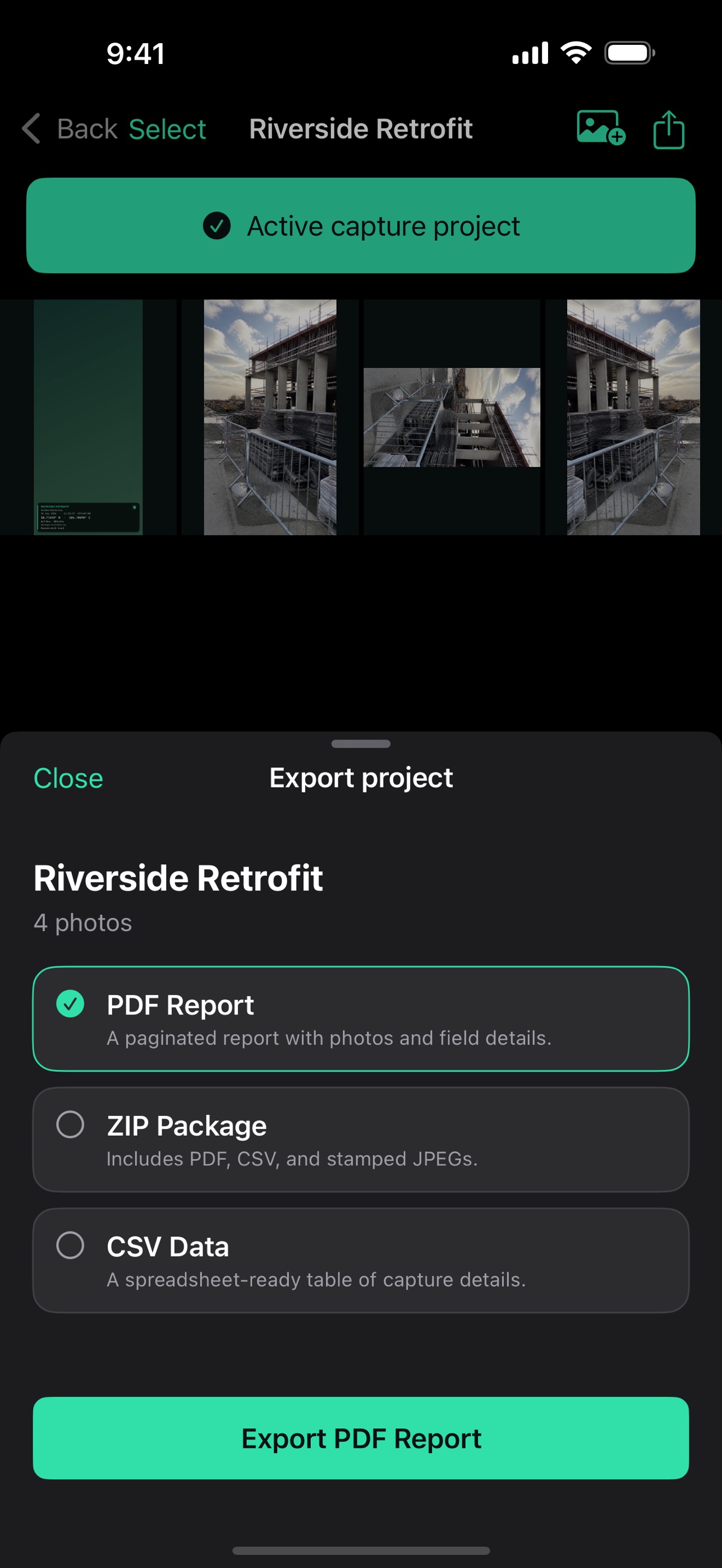 Screenshot 2 of FieldStamp – GPS Field Camera