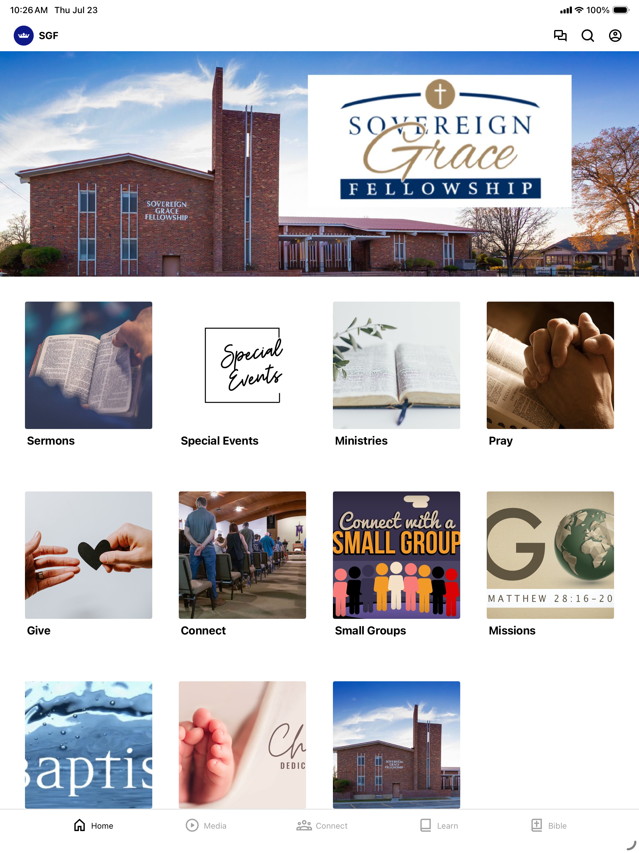 Sovereign Grace Fellowship screenshot 5