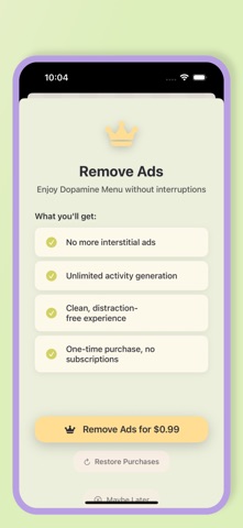 Dopamine Menu Screenshot 5 of 6