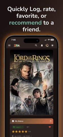 Logged - The Media Tracker Screenshot 3 of 5
