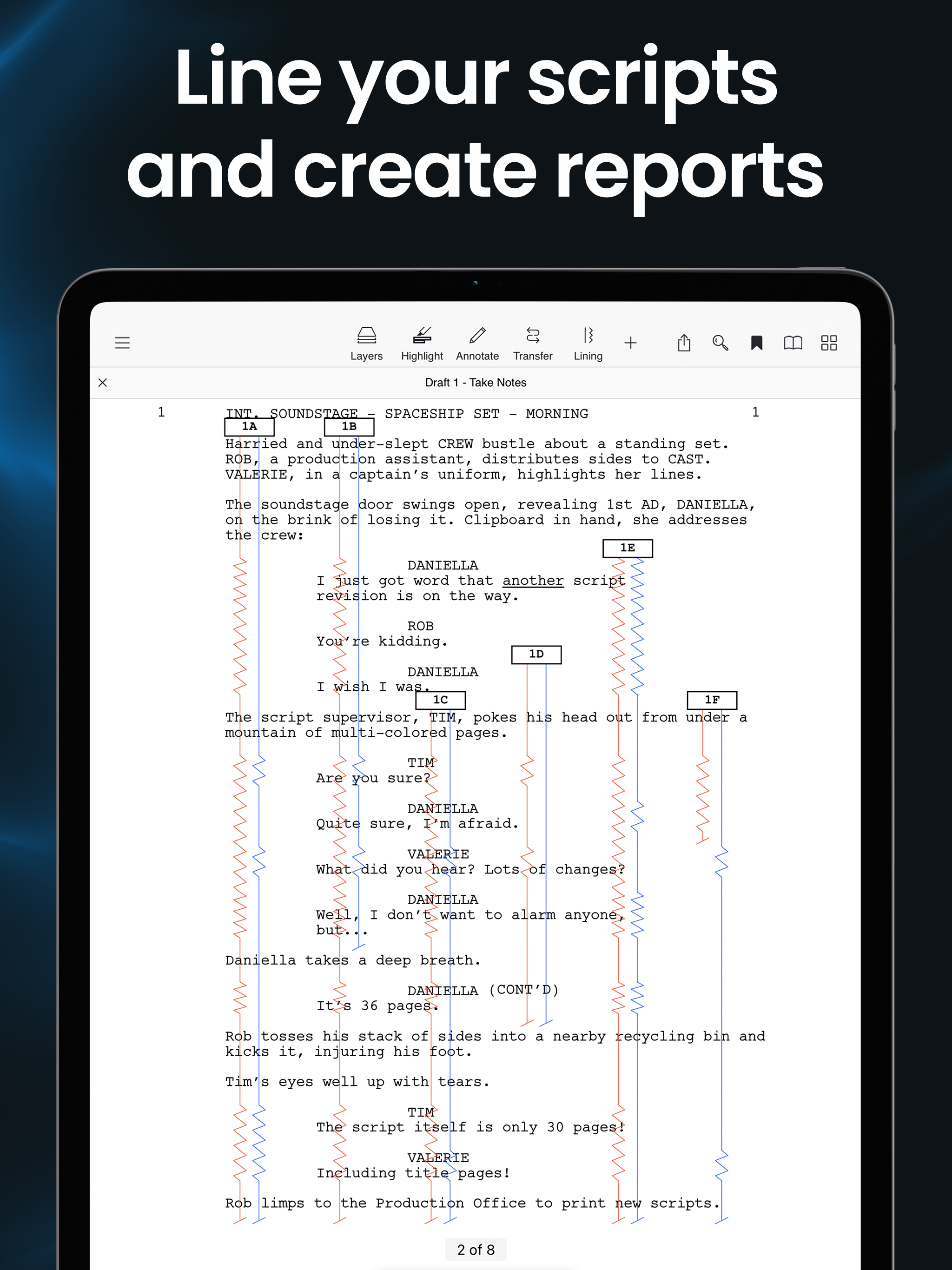 Scriptation: PDF for Film & TV screenshot 20