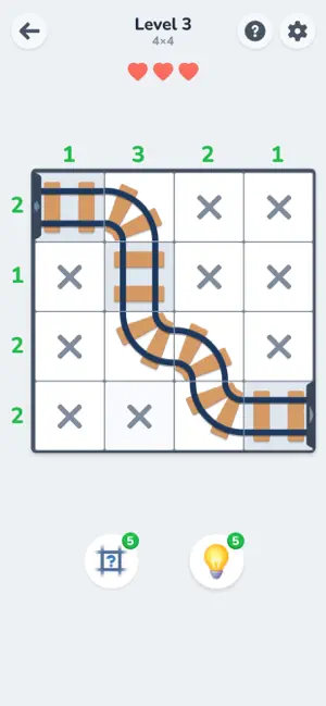 Connect Tracks: Logic Puzzle screenshot 3