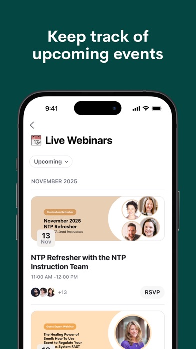 NTA Connect App iPhone screenshot 4 - Social Networking app