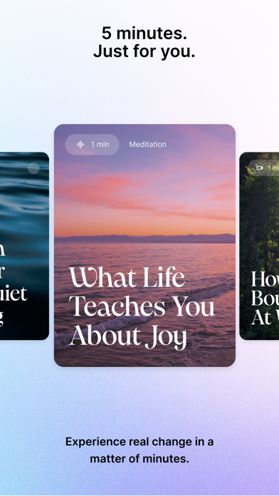 Joy 101 - Curated by Hoda Kotb iPhone screenshot